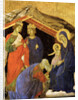 The Adoration of the Magi. Detail of the Maesta Altarpiece, ca 1308-1311 by Duccio di Buoninsegna