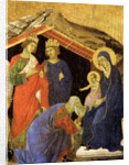 The Adoration of the Magi. Detail of the Maesta Altarpiece, ca 1308-1311 by Duccio di Buoninsegna