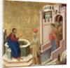 Christ and the Samaritan Woman, ca 1310 by Duccio di Buoninsegna