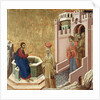 Christ and the Samaritan Woman, ca 1310 by Duccio di Buoninsegna