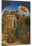 The Stigmatisation of Saint Francis (From Borgo del Santo Sepolcro Altarpiece), 1437-1444 by Sassetta