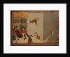 The blessed Ranieri frees the poors from a Florentine jail (From Borgo del Santo Sepolcro Altarpiece), 1437-1444 by Sassetta