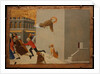 The blessed Ranieri frees the poors from a Florentine jail (From Borgo del Santo Sepolcro Altarpiece), 1437-1444 by Sassetta