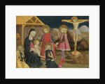 The Adoration of the Kings, and Christ on the Cross, ca 1470 by Benedetto Bonfigli