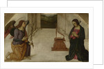 The Annunciation, Late 15th cen by Giannicola di Paolo