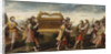 King David bearing the Ark of the Covenant into Jerusalem, Early16th cen by Italian master