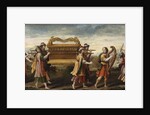 King David bearing the Ark of the Covenant into Jerusalem, Early16th cen by Italian master