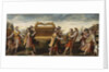King David bearing the Ark of the Covenant into Jerusalem, Early16th cen by Italian master