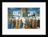 Delivery of the Keys to Saint Peter, 1481 by Perugino