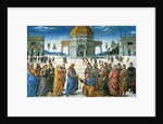 Delivery of the Keys to Saint Peter, 1481 by Perugino