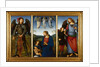 Three Panels from an Altarpiece, Certosa, c. 1500 by Perugino