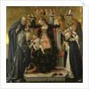 The Mystic Marriage of Saint Catherine of Siena, c.1490-1495 by Lorenzo d'Alessandro