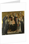 The Mystic Marriage of Saint Catherine of Siena, c.1490-1495 by Lorenzo d'Alessandro