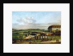 The Castle of Schlosshof seen from north, Between 1758 and 1761 by Bernardo Bellotto