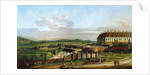 The Castle of Schlosshof seen from north, Between 1758 and 1761 by Bernardo Bellotto