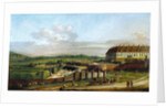 The Castle of Schlosshof seen from north, Between 1758 and 1761 by Bernardo Bellotto