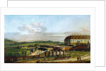 The Castle of Schlosshof seen from north, Between 1758 and 1761 by Bernardo Bellotto