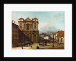 The Freyung iin Vienna, from the Northwest, Between 1758 and 1761 by Bernardo Bellotto
