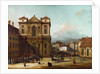 The Freyung iin Vienna, from the Northwest, Between 1758 and 1761 by Bernardo Bellotto