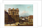 The Freyung iin Vienna, from the Northwest, Between 1758 and 1761 by Bernardo Bellotto