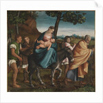 The Flight into Egypt, 1534 by Jacopo il vecchio Bassano