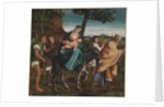 The Flight into Egypt, 1534 by Jacopo il vecchio Bassano