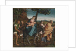 The Flight into Egypt, 1534 by Jacopo il vecchio Bassano