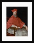 Portrait of a Cardinal Giovanni Dolfin by Leandro Bassano
