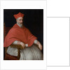 Portrait of a Cardinal Giovanni Dolfin by Leandro Bassano