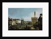 The Piazza della Signoria in Florence, 1742 by Bernardo Bellotto