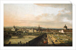Vienna Viewed from the Belvedere Palace, 1759-1760 by Bernardo Bellotto