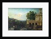 Architectural Capriccio with a Palace, c. 1766 by Bernardo Bellotto