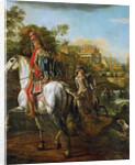 Equestrian Portrait of a Hussar Officer, 1773 by Bernardo Bellotto