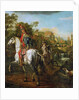 Equestrian Portrait of a Hussar Officer, 1773 by Bernardo Bellotto