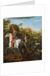 Equestrian Portrait of a Hussar Officer, 1773 by Bernardo Bellotto