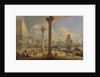 The Molo with the Ducal Palace, c. 1710 by Luca Carlevaris