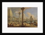 The Molo with the Ducal Palace, c. 1710 by Luca Carlevaris