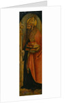 Saint Augustine, 1480s by Carlo Crivelli