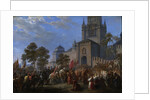 The national uprising of Kuzma Minin and Count Dmitry Pozharsky, 1856 by Cosroe Dusi