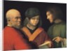 The Three Ages of Man (Reading a Song), c. 1501 by Giorgione