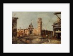 The Entrance to the Arsenal in Venice, after 1776 by Francesco Guardi