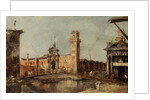 The Entrance to the Arsenal in Venice, after 1776 by Francesco Guardi