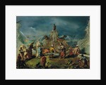 Scene in the Garden of a Serraglio, ca 1743 by Giovanni Antonio Guardi