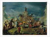 Scene in the Garden of a Serraglio, ca 1743 by Giovanni Antonio Guardi