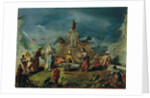 Scene in the Garden of a Serraglio, ca 1743 by Giovanni Antonio Guardi
