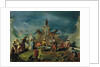 Scene in the Garden of a Serraglio, ca 1743 by Giovanni Antonio Guardi