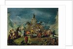 Scene in the Garden of a Serraglio, ca 1743 by Giovanni Antonio Guardi