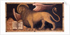The Lion of Saint Mark by Jacobello del Fiore