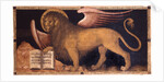 The Lion of Saint Mark by Jacobello del Fiore