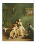 The Tickle, c. 1755 by Pietro Longhi